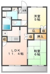 リヴィエールIIの物件間取画像